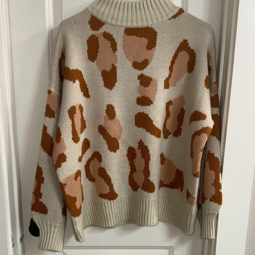 Leopard Print Sweater
